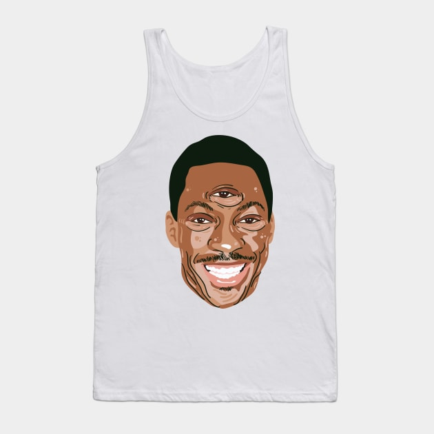 Enlightened Eddie Tank Top by nicholashugginsdesign